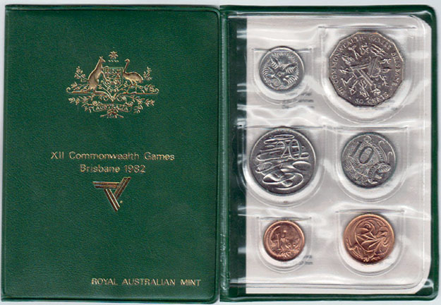 1982 Australia Mint Set (Commonwealth Games) K000154